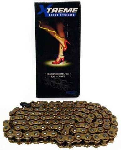 35 Xtreme Go Kart Chain (Gold On Gold) Available in Different Lengths