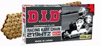 219 DID HTZ-SDH  Gold /Gold Chain