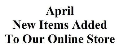 April New Items
