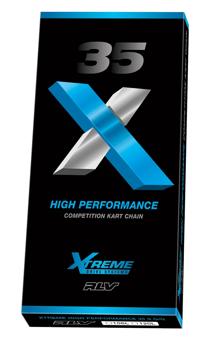 35 Xtreme Go Kart Chain (Gold On Gold) Available In Different Lengths