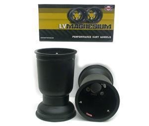 DWT Low Volume 5x212mm Black Magnesium Wheels (Set of 2)