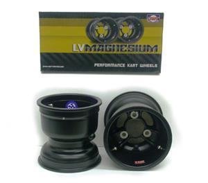 DWT Low Volume 5x130mm Black Magnesium Wheels (Set of 2)