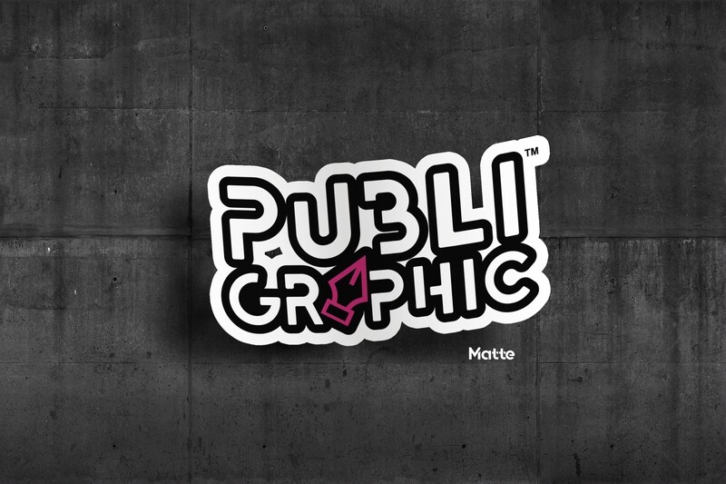 UV PRINTED STICKERS VINYL AUTODHESIVE