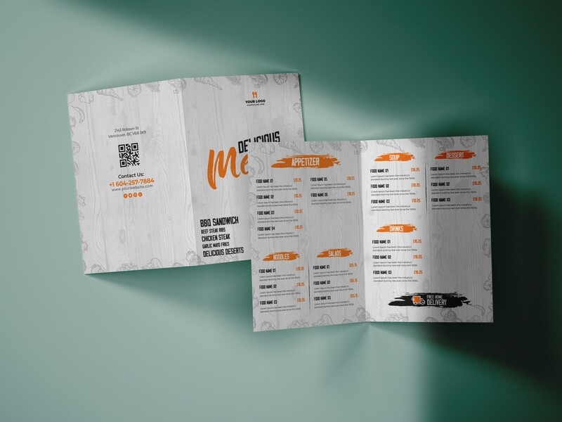 HALF FOLD BROCHURE