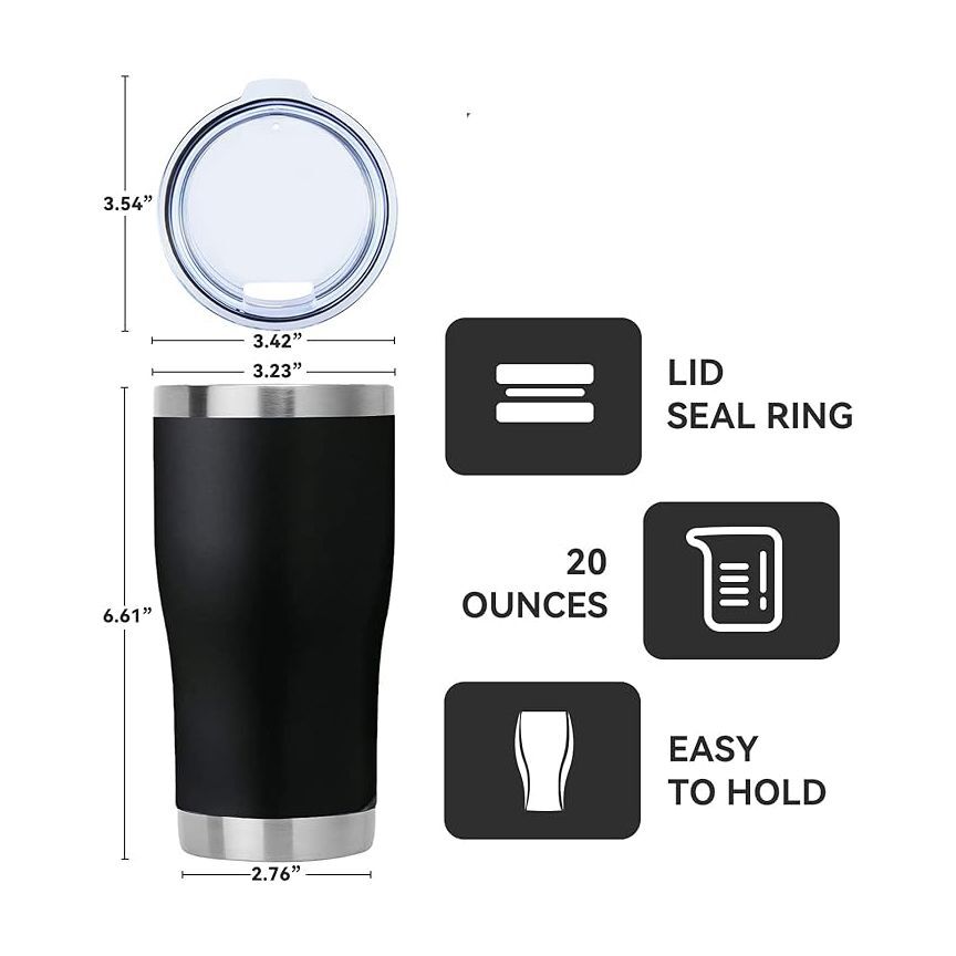 LASER ENGRAVED 20 oz