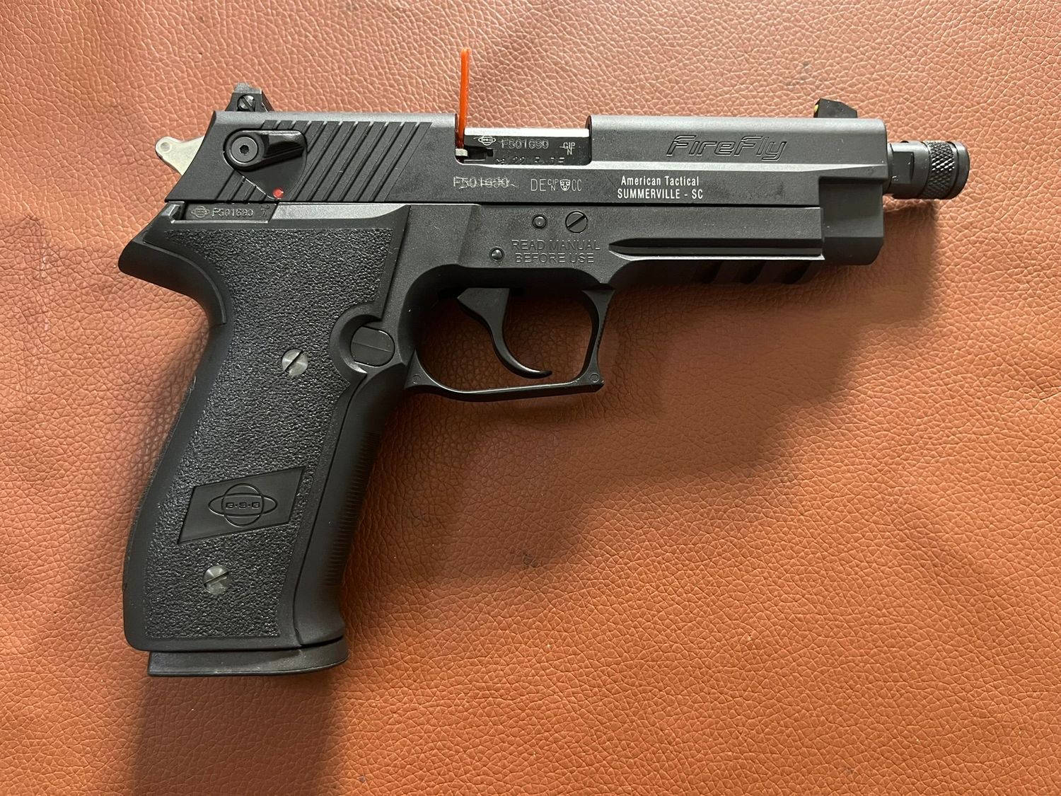 GSG Firefly 22LR with 1/2x28 Threaded Barrel