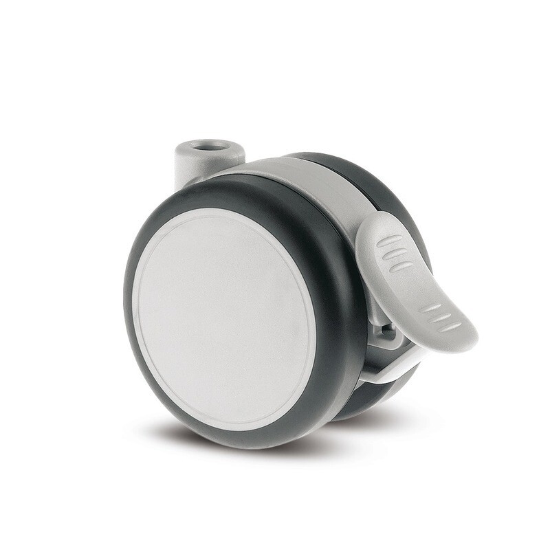 Lenkrolle mit Radfeststeller 5925UJI075L51-10 DOM20 ALU Lenkrolle mit Radfeststeller 5925UJI075L51-10 DOM20 ALU
