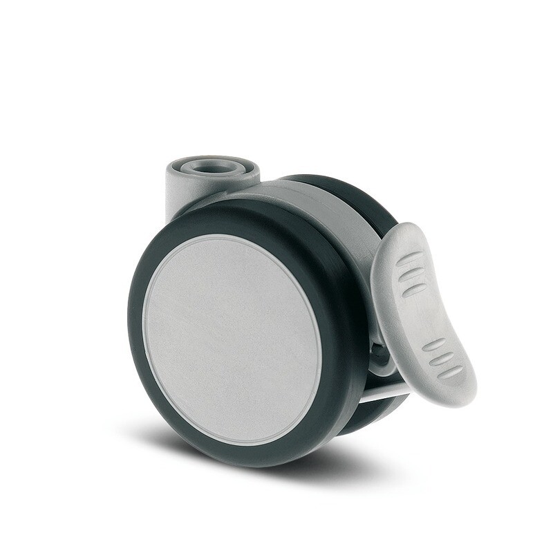 Lenkrolle mit Radfeststeller 5925UJI065L51-10 DOM23 ALU Lenkrolle mit Radfeststeller 5925UJI065L51-10 DOM23 ALU