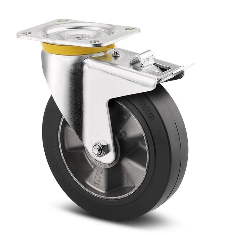 Lenkrolle mit Totalfeststeller 4687IEP125P63 Lenkrolle mit Totalfeststeller 4687IEP125P63