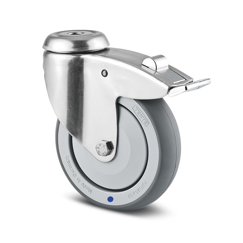 Lenkrolle mit Totalfeststeller 7477PJC100P30-11 Lenkrolle mit Totalfeststeller 7477PJC100P30-11