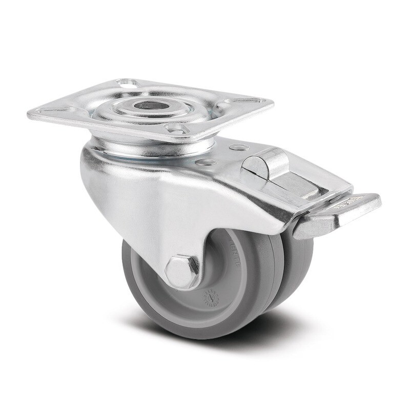 Lenkrolle mit Radfeststeller 2975PJO050P40 Lenkrolle mit Radfeststeller 2975PJO050P40