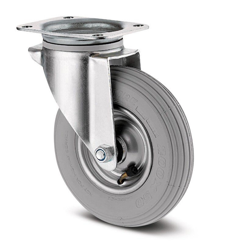 Lenkrolle 3470DPR200P63 grey