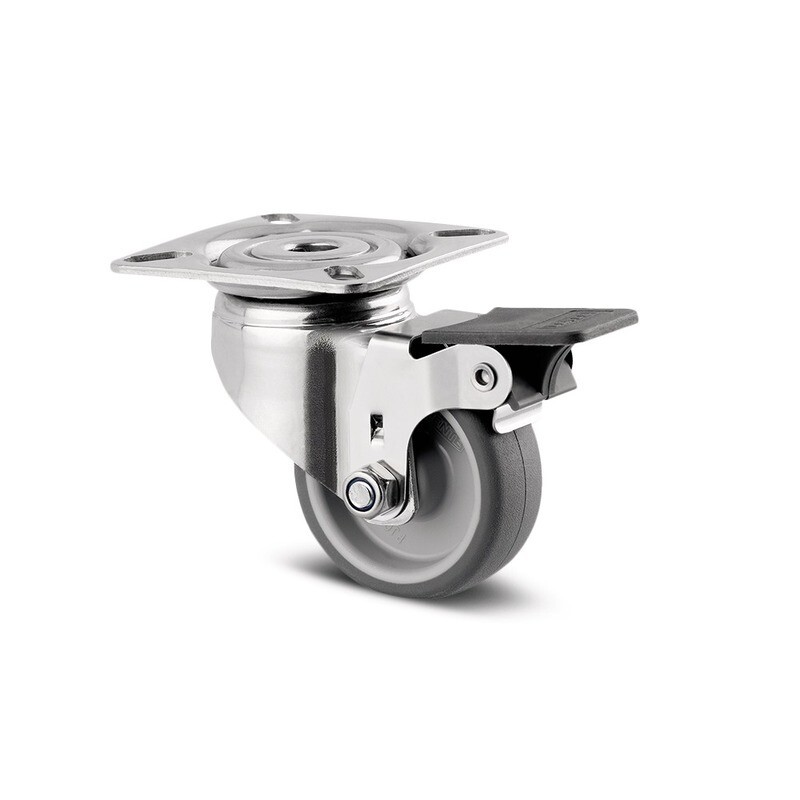 Lenkrolle mit Radfeststeller 7475PJO050P40 Lenkrolle mit Radfeststeller 7475PJO050P40