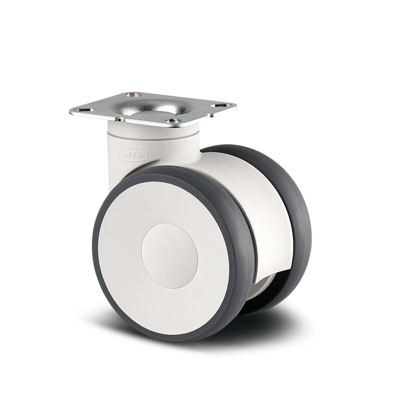 Lenkrolle 5940UAP100P50 RAL9002 Lenkrolle 5940UAP100P50 RAL9002