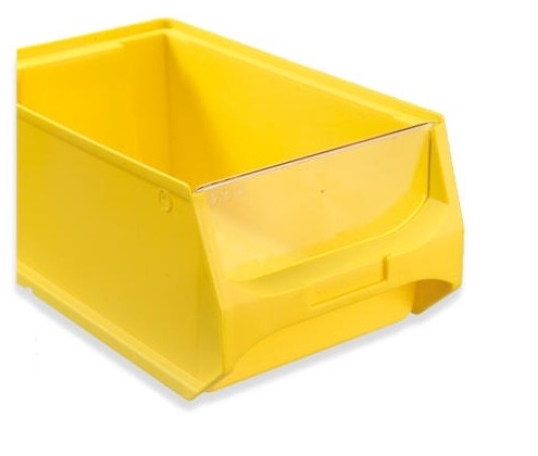 Frontblende für Sichtlagerbox 4 / 4.1 (Pack. = 10 Stück) Frontblende für Sichtlagerbox 4 / 4.1 (Pack. = 10 Stück)