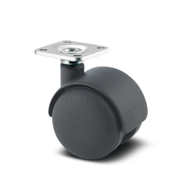 Lenkrolle A520POI050P41-38x38/8 SET Lenkrolle A520POI050P41-38x38/8 SET