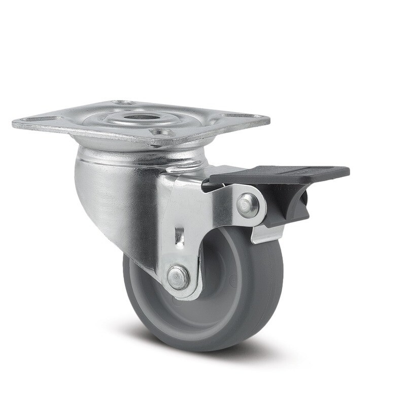 Lenkrolle mit Radfeststeller 2475PJI050P40 Lenkrolle mit Radfeststeller 2475PJI050P40