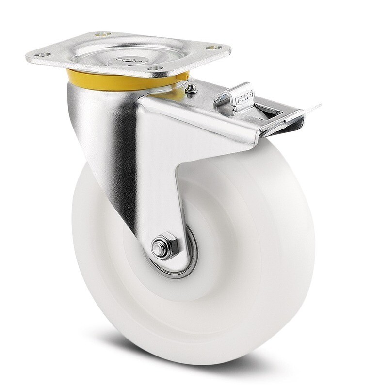 Lenkrolle mit Totalfeststeller 4687TOP160P63