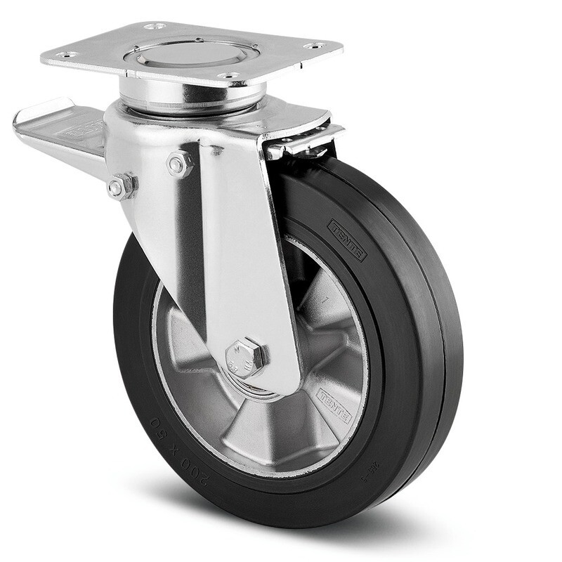 Lenkrolle mit Totalfeststeller 3642IEP125P63 Lenkrolle mit Totalfeststeller 3642IEP125P63