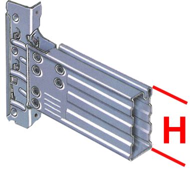 Tragbalken Länge 2700 / Fachlast 2300 kg / Stärke 106/4