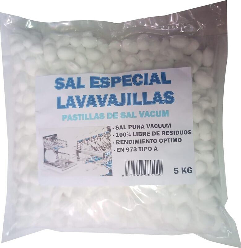 Sal Para Lavavajillas Vacuum En Pastillas 4,5Kg