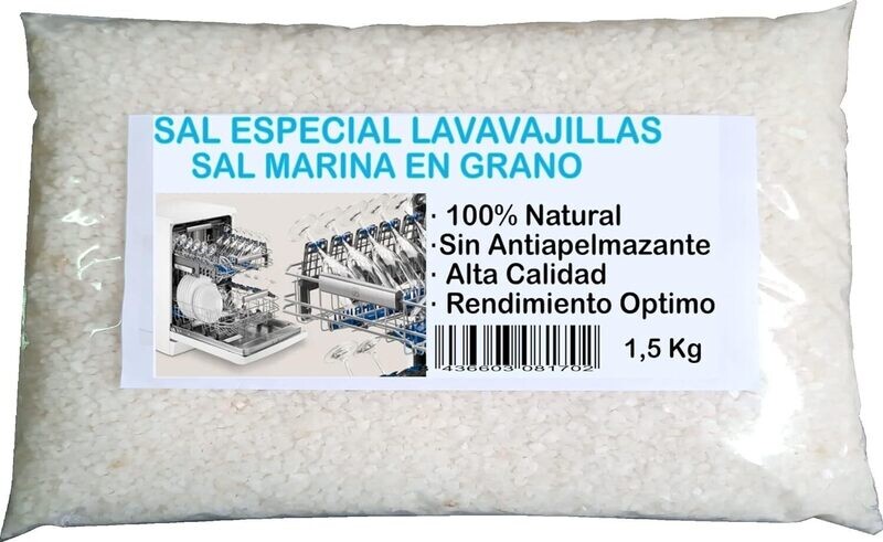 Sal Para Lavavajillas En Grano 1,5Kg