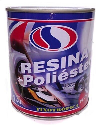 Resina de Poliéster 1 kg con Catalizador