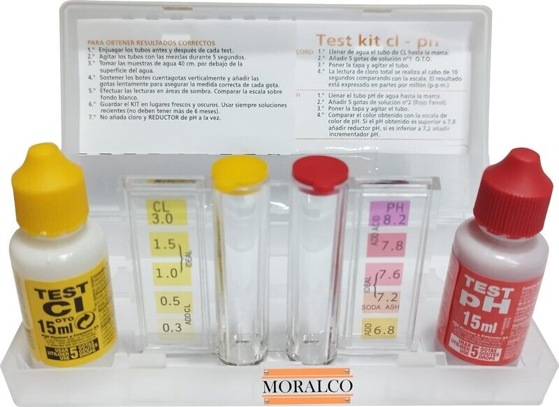 Test Kit Ph y Cloro (Otho/Phenol)