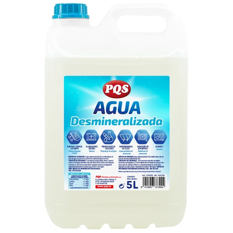 Agua Desmineralizada 5L