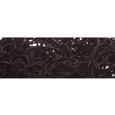 Бандажные резинки для штанги "Black Rubber Bands" 1000 шт (EIKON)
