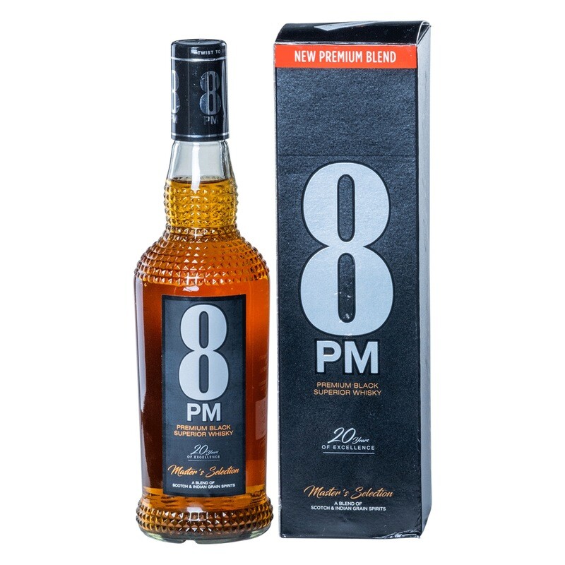 8 PM Premium Black Whisky 750ml