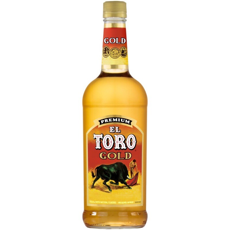El Toro Gold tequila
