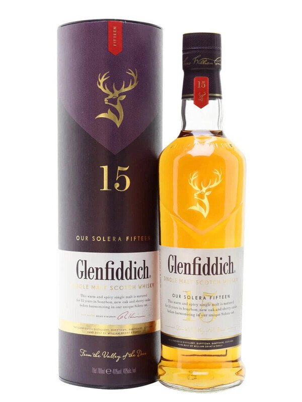 Glenfiddich 15 Year Old Solera 70cl