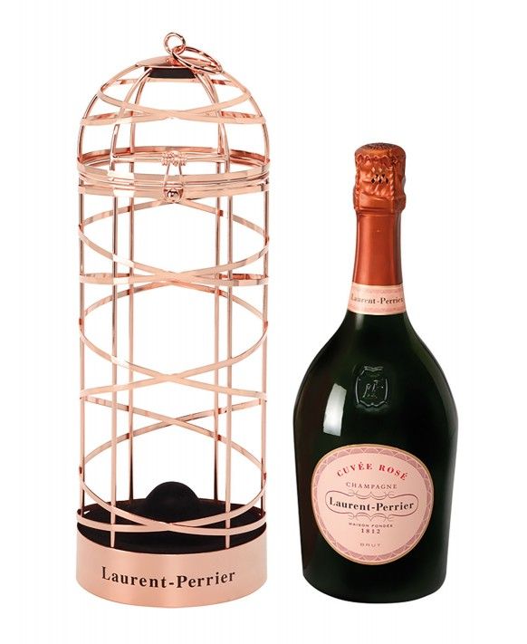 Cuvee Rose ribbon cage 75cl