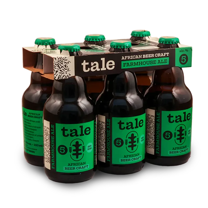 Tale Beer (Cocoa Stout, Hibiscus IPA, Farmhouse Ale &amp; Ginger Triple)