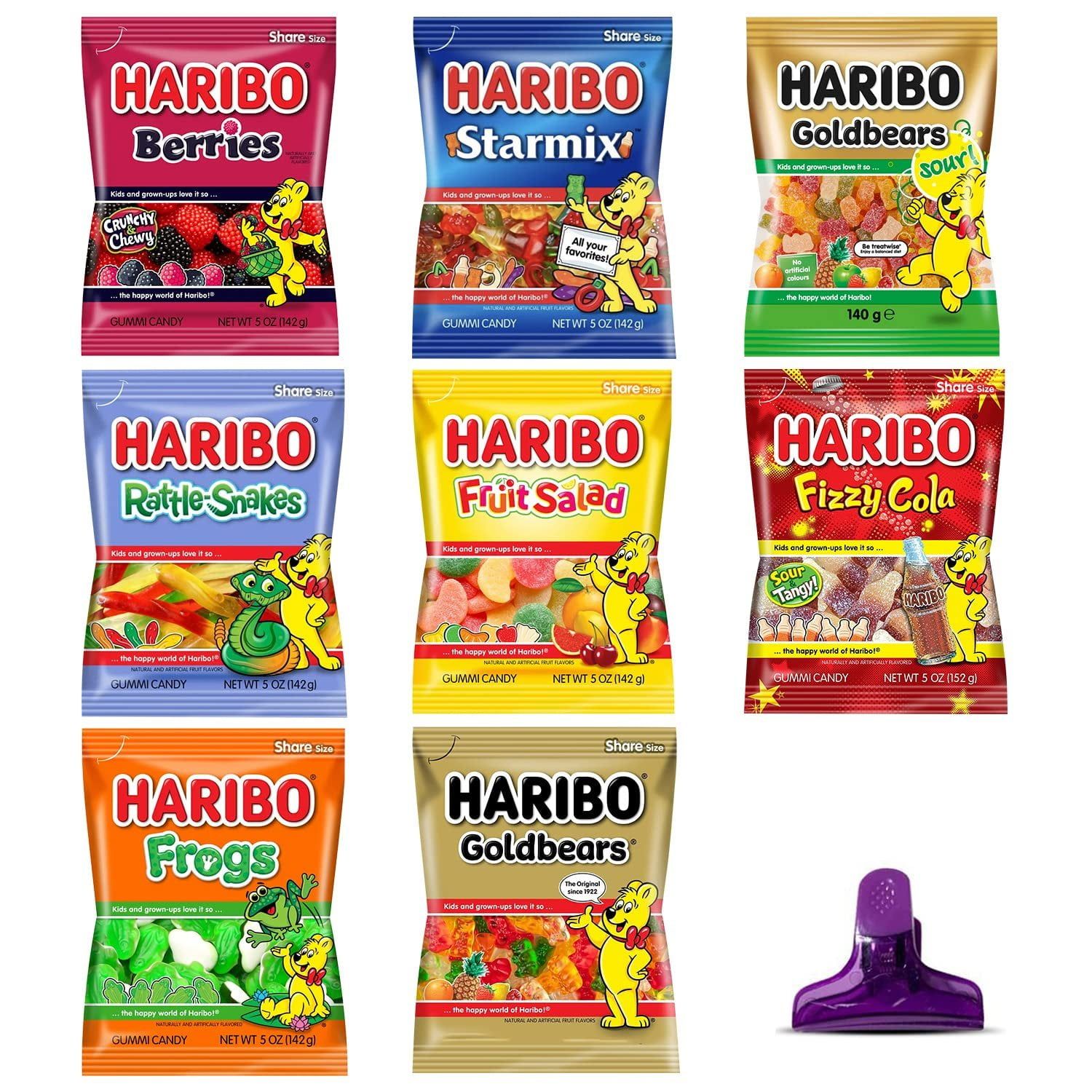 Haribo Gummy Candy Variety