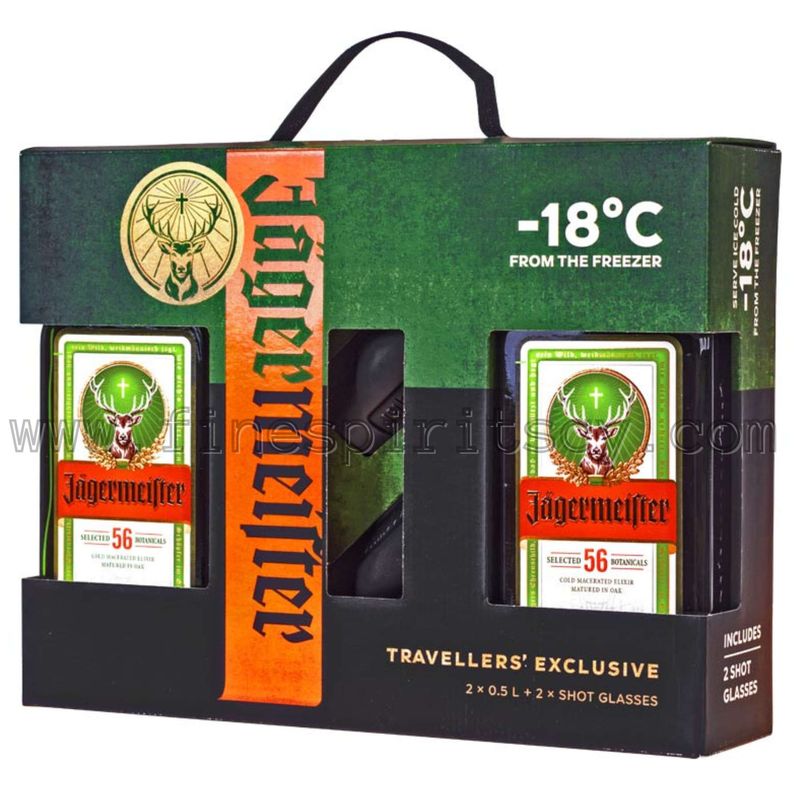 Jagermister Twin Pack 50ml