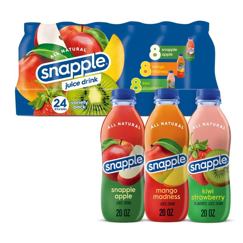 Snapple All Natural Variety Juice