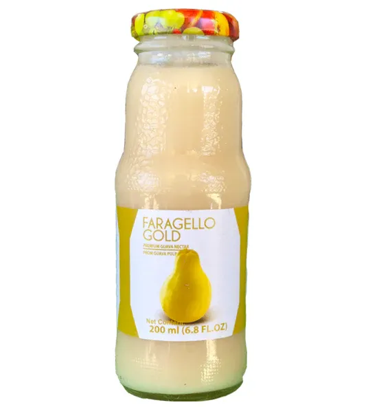 Faragello Gold Grape Nectar Glass Bottle 200ml