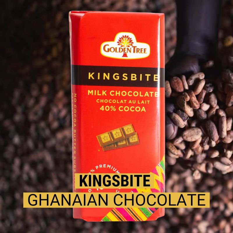 Golden Tree Kings Bite Milk Chocolate Bar 100g
