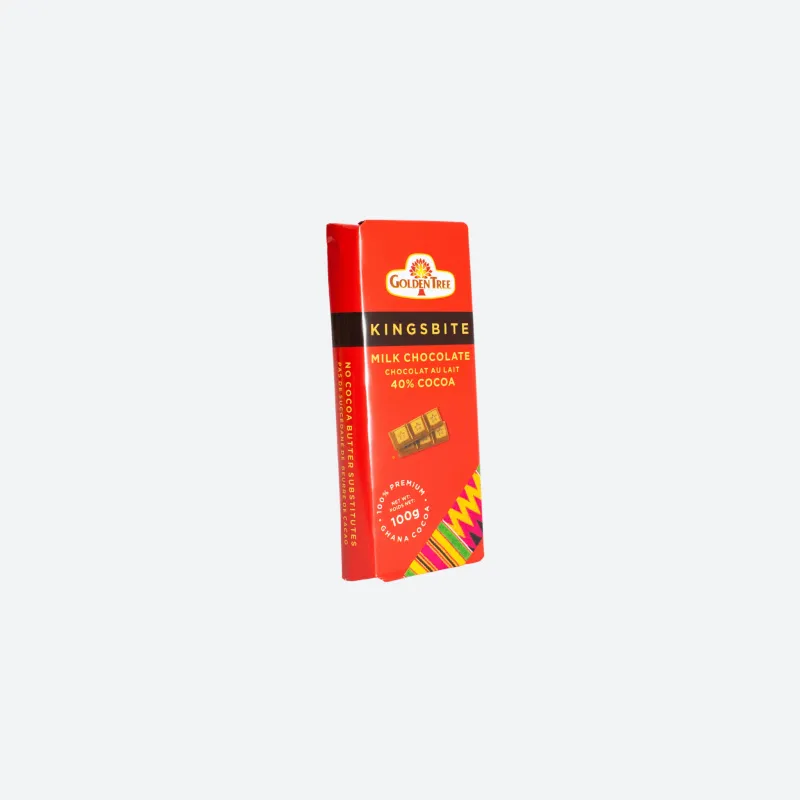 Golden Tree Kings Bite Milk Chocolate Bar 100g