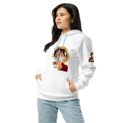Luffy Hoodie White