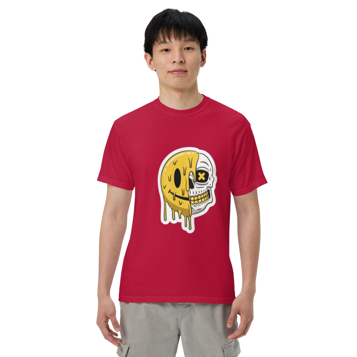 Unisex garment-dyed heavyweight t-shirt