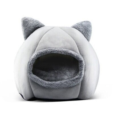 Self-Warming Cave Bed for Cats