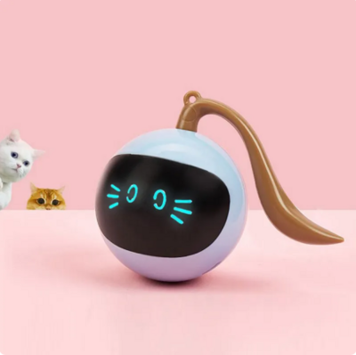 Interactive Self Rolling Ball Cat Toy