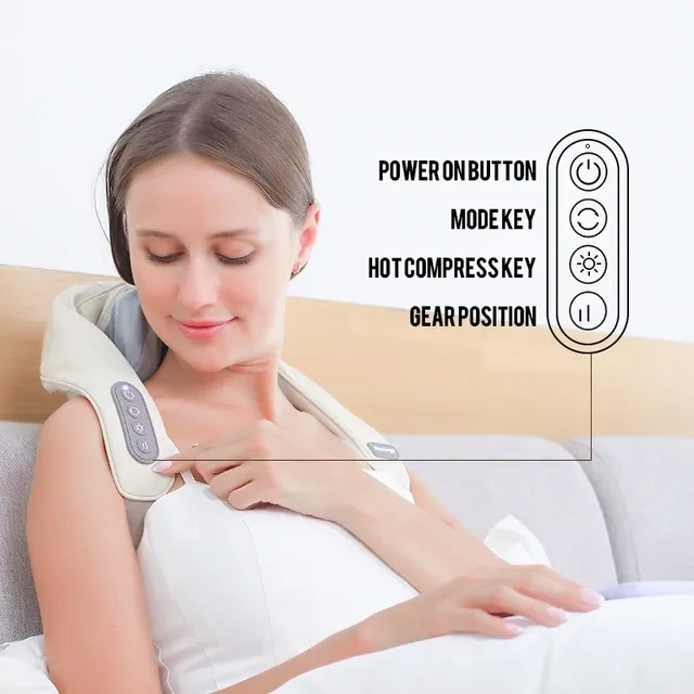 Shoulder and neck massager