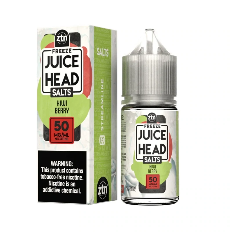 Juice Head Freeze Salt - Strawberry Kiwi Freeze (30ml) Eliquid