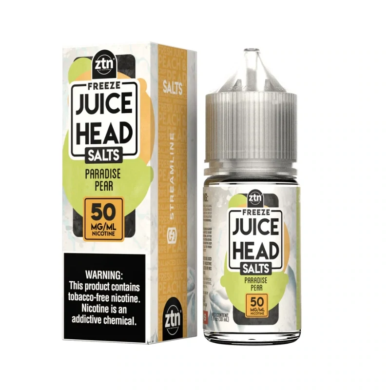 Juice Head Freeze Salt - Peach Pear Freeze (30ml) Eliquid