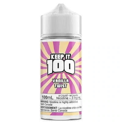 Keepit100 - Vanilla Twist “Birthday” (100ml) Eliquid