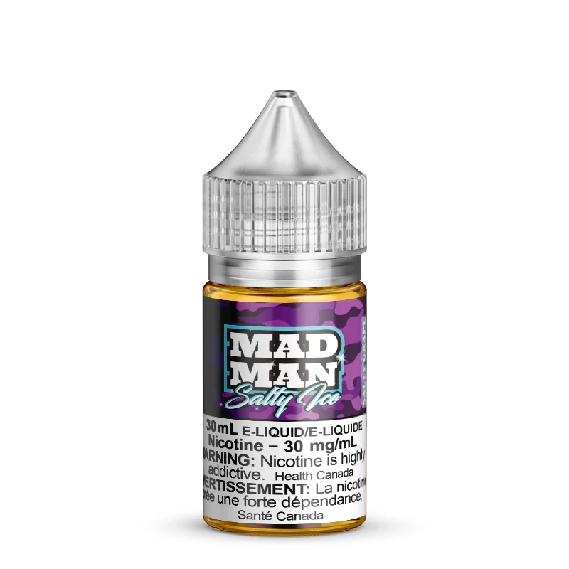 Mad Man - Salty Grape Iced Out (30ml) Eliquid